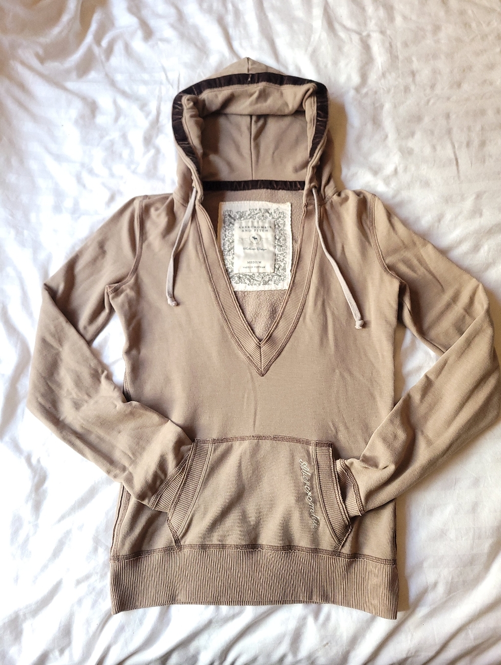 🍒Y2K🍒 VINTAGE ABERCROMBIE PULLOVERHOODIE M